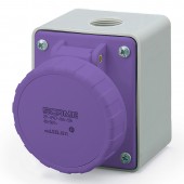 SOCKET OUTLET 3P IP67 32A 20-25V AC 50Hz SCAME 535.3214