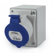 SOCKET OUTLET 3P+N+E IP44 32A 9h SCAME 522.3255