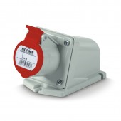 SURF. MTG. SOCKET 3P+E 16A 6H 380V IP44 SCAME 514.1656