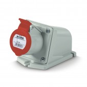 SURF. MTG. SOCKET 3P+E 32A 6H 380V IP44 SCAME 514.3256