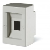 SURFACE MOUNTING CONSUMER UNIT 4 DIN MOD SCAME 673.2104B