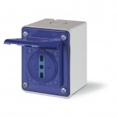 SURFACE MOUNTING SOCKET OUTLET 2P+E 16A SCAME 570.4171