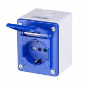 SURFACE MOUNT.SOCKET OUTLET PLURISTANDAR SCAME 570.4151