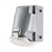SURF.MNT.SOCKET 2P+E IP44 63A 12h SCAME 513.63533T