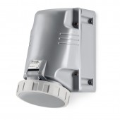 SURF.MNT.SOCKET 2P+E IP66/IP67 125A 8h SCAME 518.125538T