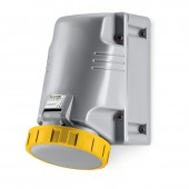 SURF.MNT.SOCKET 3P+E IP66/IP67 125A 4h SCAME 518.12551T