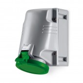 SURF.MNT.SOCKET 3P+N+E IP44 63A 2h >50V SCAME 513.63572T