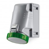 SURF.MNT.SOCKET 3P+N+E IP66/IP67 63A 2h SCAME 518.63572T
