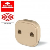 TELEPHONE SOCKET BLISTER PACKED SCAME 999.10706