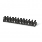 TERMINAL BLOCK T85 10mmq 450V AC BLACK SCAME 815.2363