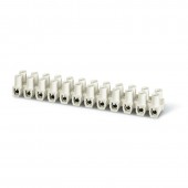 TERMINAL BLOCK T85 35mmq 750V AC WHITE SCAME 815.2366B