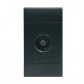 TV OUTLET FEMALE DIRECT ANTHRACITE SCAME 101.6432