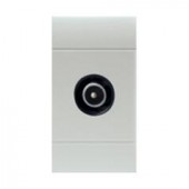 TV OUTLET MALE ATTEN.10DB WHITE SCAME 101.6431.10B