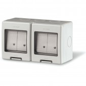 UNIBOX ENCLOSURE 4 GANG 2 WAY SCAME 136.5124-323