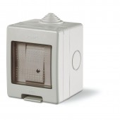 UNIBOX ENCLOSURE IP55 1X2-WAY SWITCH SCAME 136.5121-323