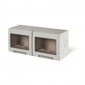 UNIBOX S.M.ENCLOSURE IP55 - 3+3 GANG SCAME 136.5126