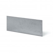 ZINC-COATED STEEL MOUNT.PLATE FOR DOMINO SCAME 654.0700